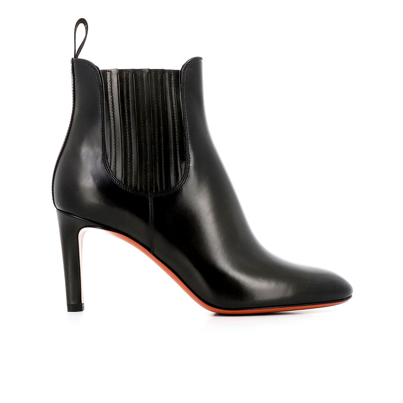 santoni boots & bottines Bottines à talon Semelles: Cuir à patin de... santoni boots & bottines Bottines à talon Semelles: Cuir à patin de...