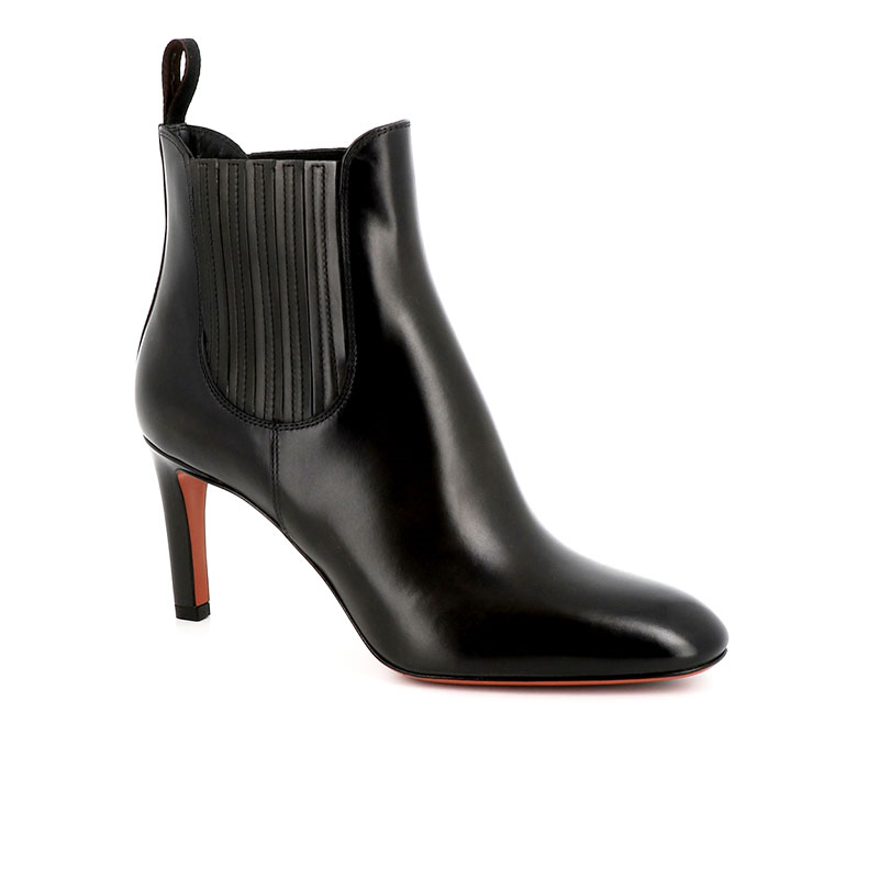 santoni boots & bottines Bottines à talon Semelles: Cuir à patin de... santoni boots & bottines Bottines à talon Semelles: Cuir à patin de...