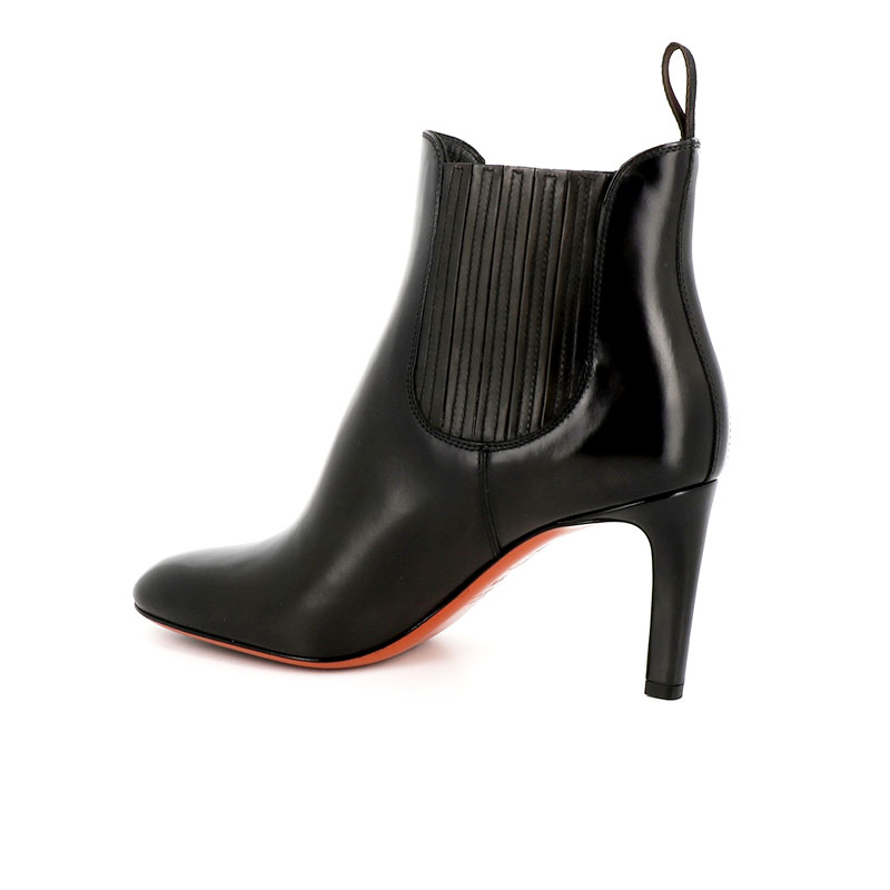 santoni boots & bottines Bottines à talon Semelles: Cuir à patin de... santoni boots & bottines Bottines à talon Semelles: Cuir à patin de...