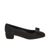 SF VARA T3 - SUEDE - NOIR ET ARG