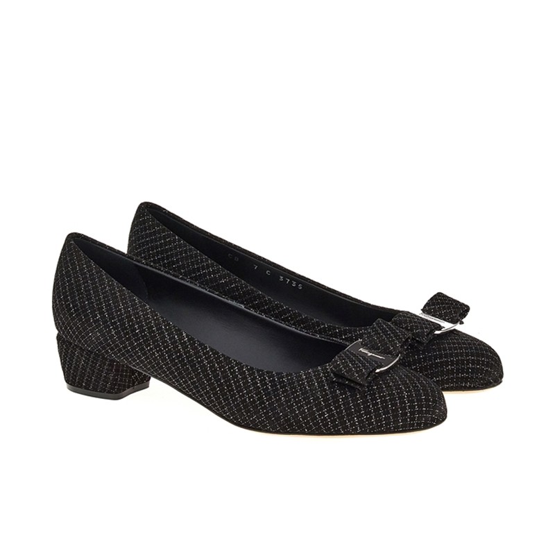 salvatore ferragamo escarpins Escarpins Vara Détails : Bijoux -Seme...