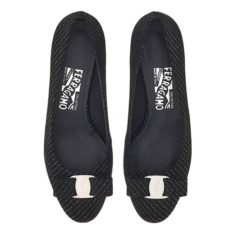salvatore ferragamo escarpins Escarpins Vara Détails : Bijoux -Seme...