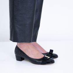 salvatore ferragamo escarpins Escarpins Vara Détails : Motifs -Déta...