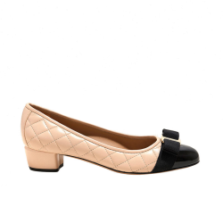 salvatore ferragamo escarpins Escarpins Vara Détails : Motifs -Déta...