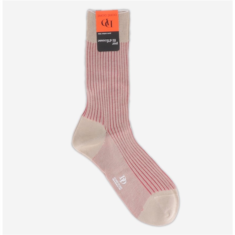 doré doré chaussettes Chaussettes bicolore Matières: Coton -Couleur...