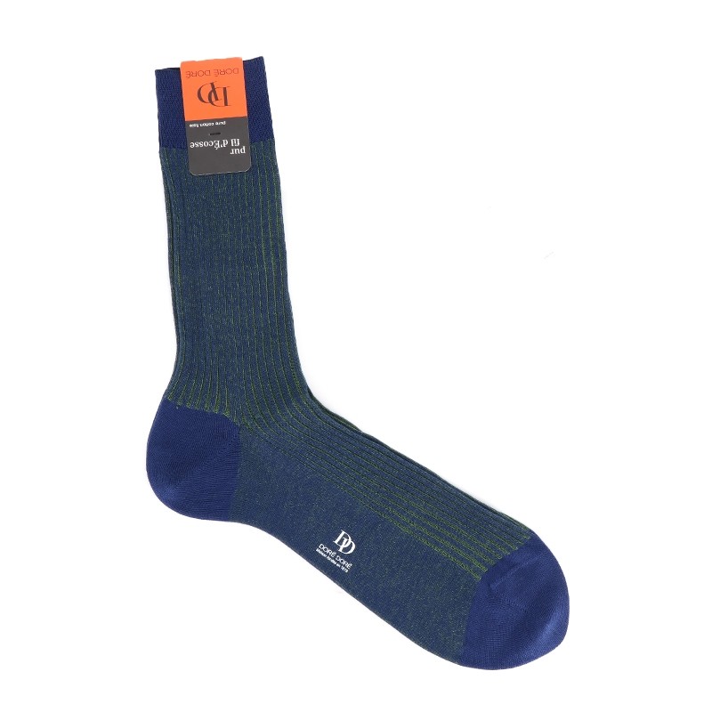 chaussettes mollet dd côte rayée
