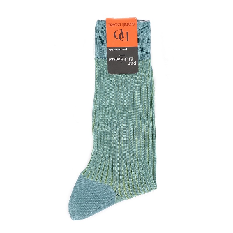 doré doré chaussettes Chaussettes bicolore Matières: Coton -Couleur...