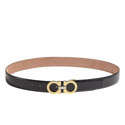 salvatore ferragamo ceintures Ceinture Matières: Cuir glacé -Couleu...