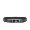 CEINTURE S.FERRAGAMO - CUIR GRAI