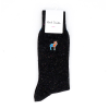 CHAUSSETTES PS - COTON - NOIR ET