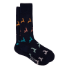 CHAUSSETTES PS - COTON - MARINE 