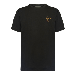 giuseppe zanotti t-shirts T-shirt logo signature Détails : Motifs -...