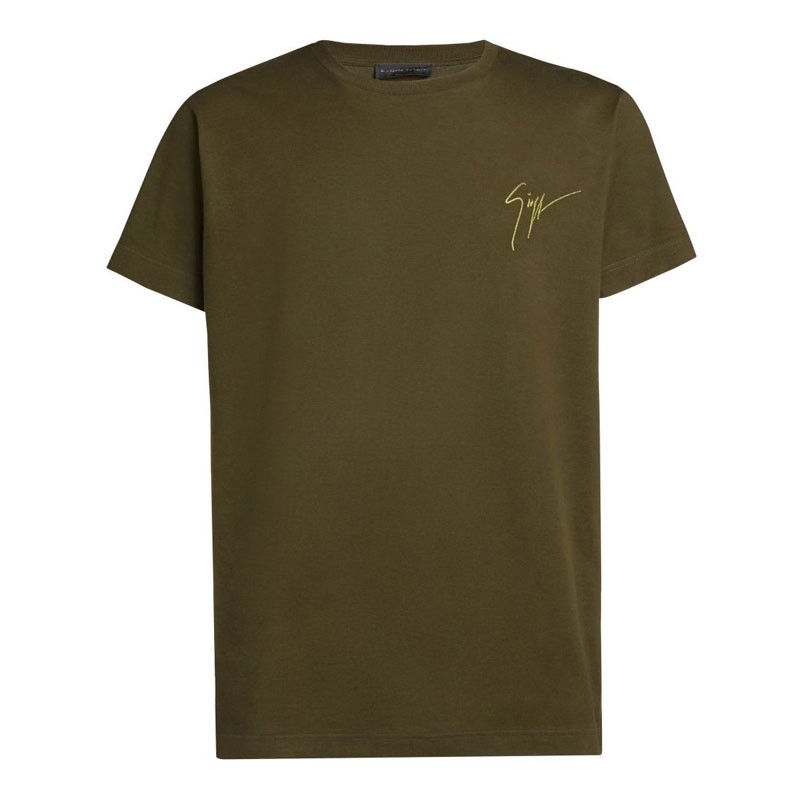 giuseppe zanotti t-shirts T-shirt logo signature Matières: Coton -C... giuseppe zanotti t-shirts T-shirt logo signature Matières: Coton -C...