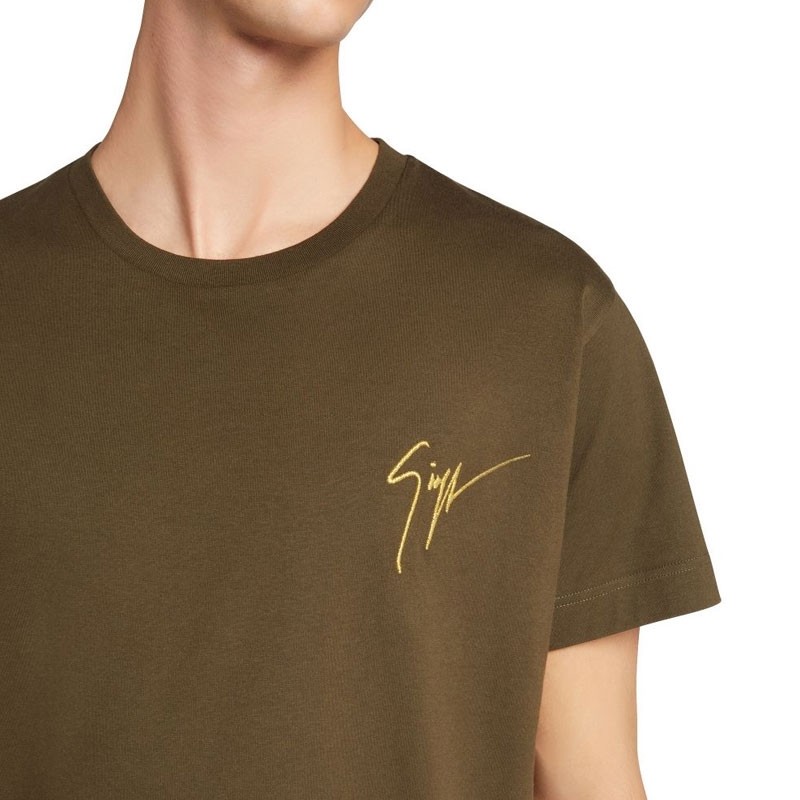 giuseppe zanotti t-shirts T-shirt logo signature Matières: Coton -C... giuseppe zanotti t-shirts T-shirt logo signature Matières: Coton -C...