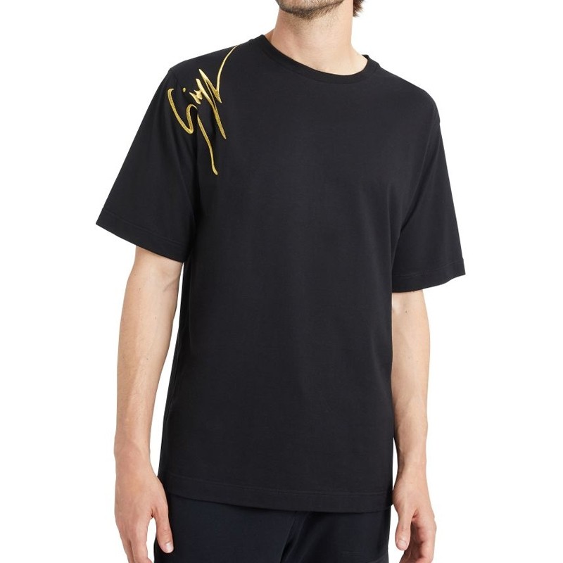 giuseppe zanotti t-shirts T-shirt logo signature Matières: Tissu -C... giuseppe zanotti t-shirts T-shirt logo signature Matières: Tissu -C...
