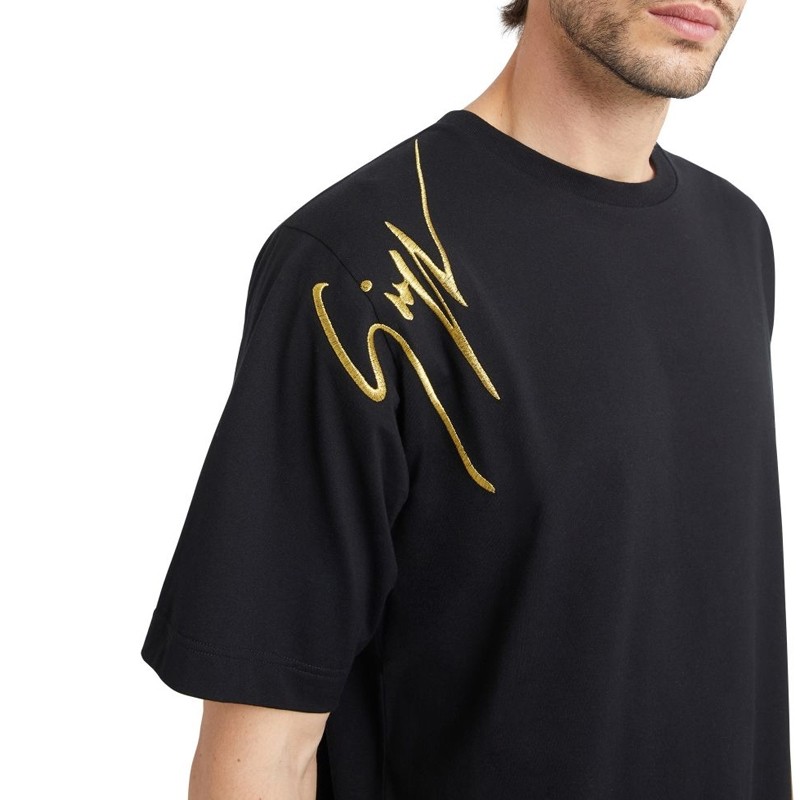 giuseppe zanotti t-shirts T-shirt logo signature Matières: Tissu -C... giuseppe zanotti t-shirts T-shirt logo signature Matières: Tissu -C...