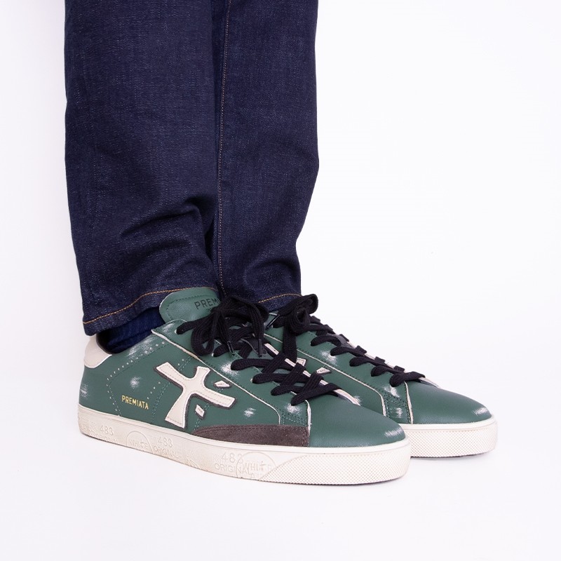 premiata sneakers Sneakers Steve Détails : Basses -Semelles: Gomme ... premiata sneakers Sneakers Steve Détails : Basses -Semelles: Gomme ...
