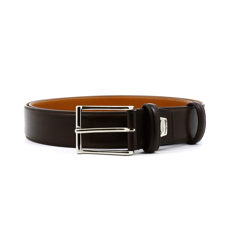santoni ceintures Ceinture Réglable Matières: Cuir -Couleurs: Marro santoni ceintures Ceinture Réglable Matières: Cuir -Couleurs: Marro