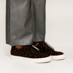 pierre hardy sneakers Slippers Slider Détails : Imprimé animal  -Dé...