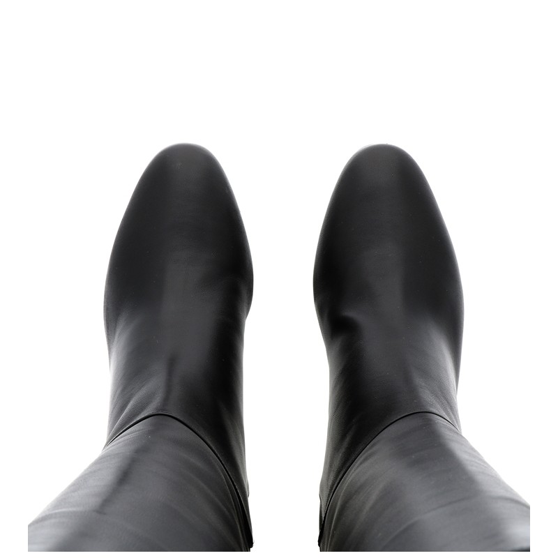 sergio rossi bottes et cuissardes Bottes à talon 45 mm Semelles: Cu... sergio rossi bottes et cuissardes Bottes à talon 45 mm Semelles: Cu...