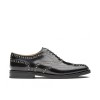BURWOOD F CLOUTÉ - CUIR - BLACK