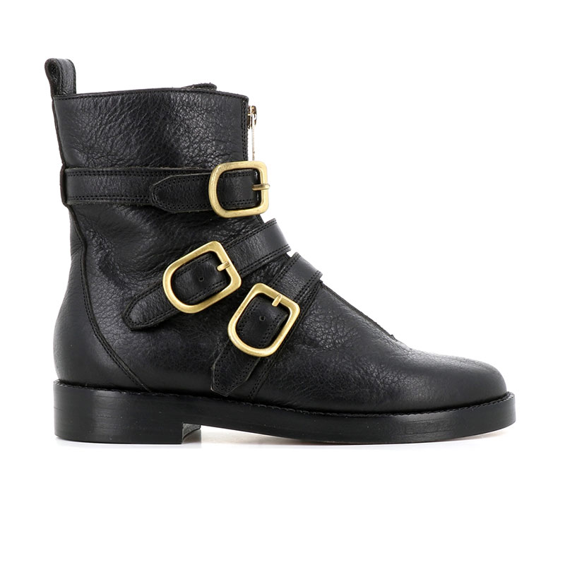 sonia rykiel boots & bottines Boots Motard Détails : Accessoires -D...