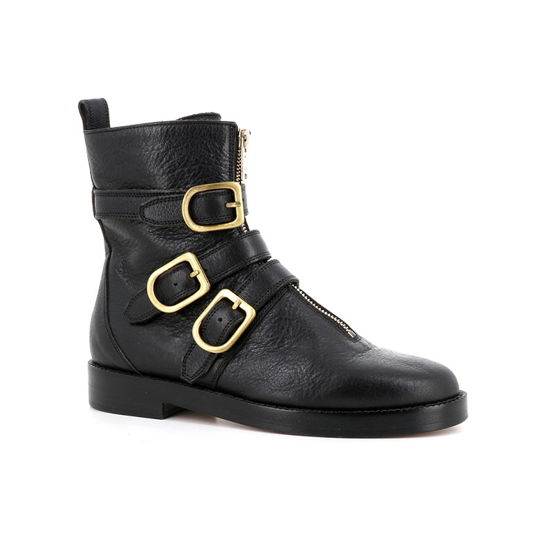 sonia rykiel boots & bottines Boots Motard Détails : Accessoires -D...