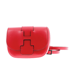 hogan sacs à dos Sac à Dos Matières: Cuir -Couleurs: Roug