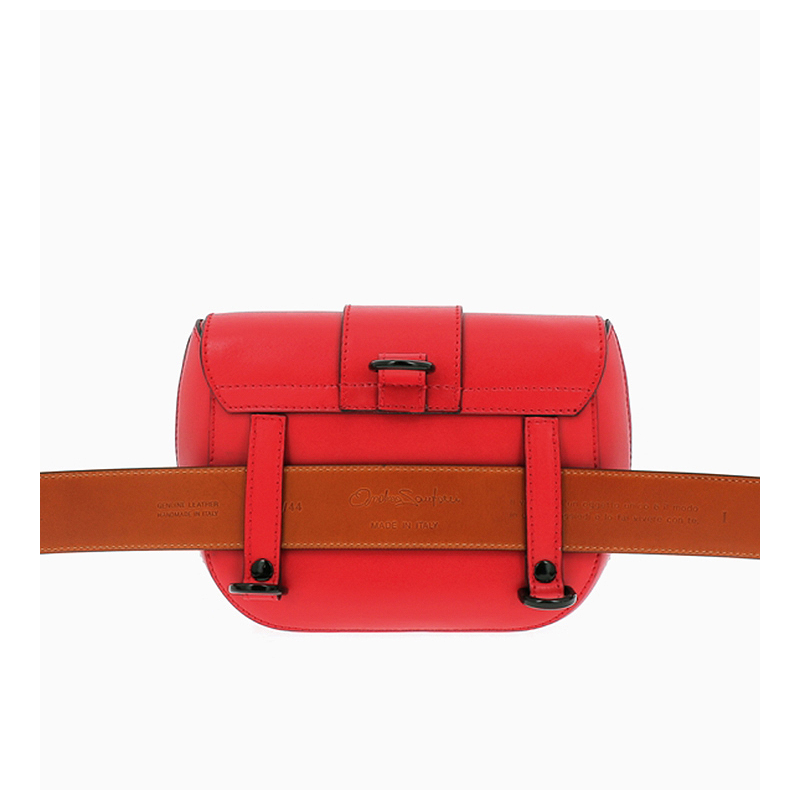 hogan sacs à dos Sac à Dos Matières: Cuir -Couleurs: Roug