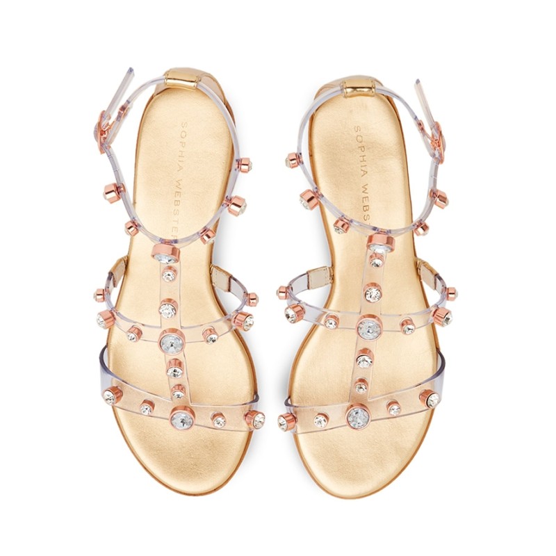sophia webster sandales Sandales Dina Détails : Bijoux -Semelles: C... sophia webster sandales Sandales Dina Détails : Bijoux -Semelles: C...