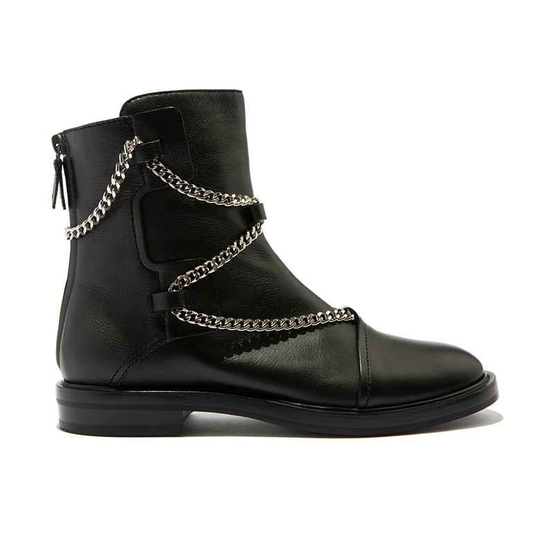 casadei bottines Bottines à chaines Détails : Bijoux -Détails : Acc...