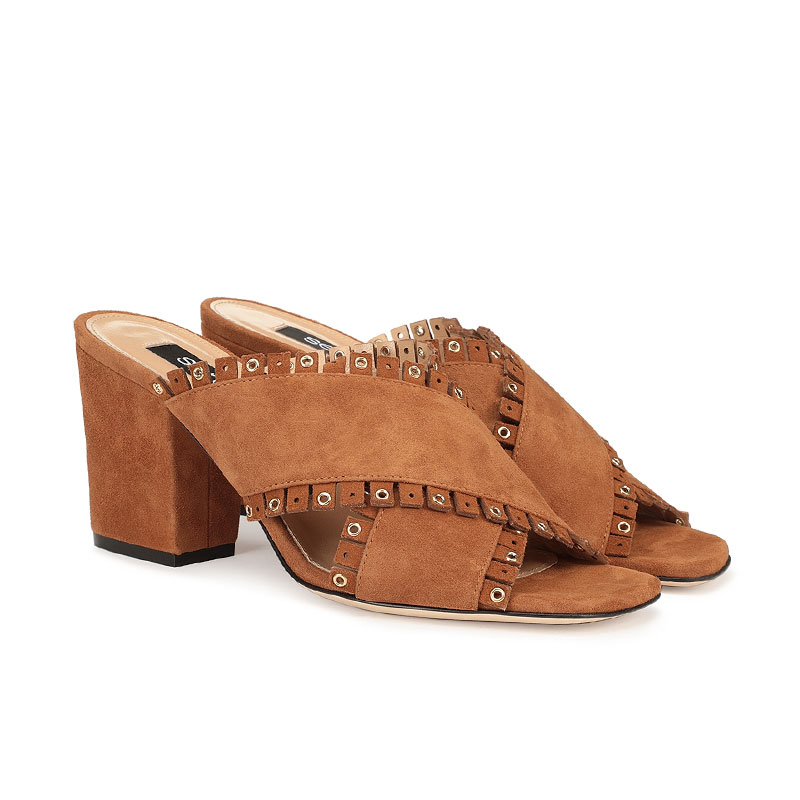 sergio rossi sandales Sandales Sabots Détails : Franges -Détails : ... sergio rossi sandales Sandales Sabots Détails : Franges -Détails : ...