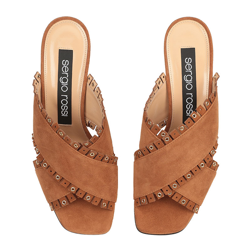 sergio rossi sandales Sandales Sabots Détails : Franges -Détails : ... sergio rossi sandales Sandales Sabots Détails : Franges -Détails : ...