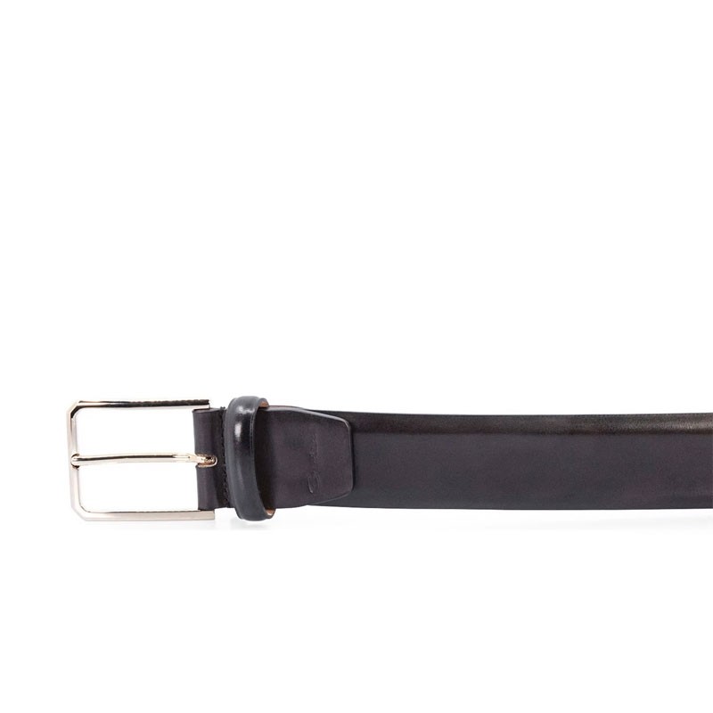 santoni ceintures Ceinture One Matières: Cuir -Couleurs: Marro