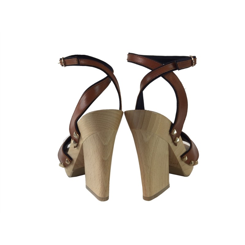 sonia rykiel sandales Sandales Semelles: Cuir à patin de gomme -Tal... sonia rykiel sandales Sandales Semelles: Cuir à patin de gomme -Tal...