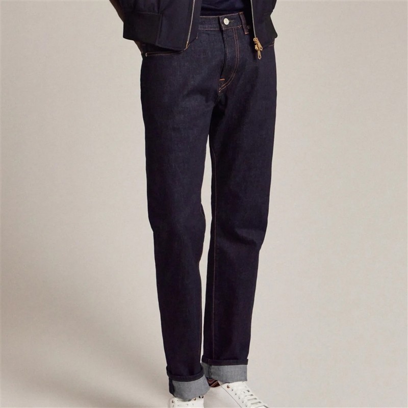 paul smith pantalons Jean Coupe Fuseau Matières: Jean -Couleurs: Ble