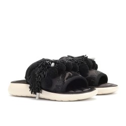 marc jacobs sandales Mules Pompon Détails : Bijoux -Détails : Motif...