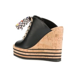 hogan sandals Wedge Sandals Details: Mules - Soles: Rubber...