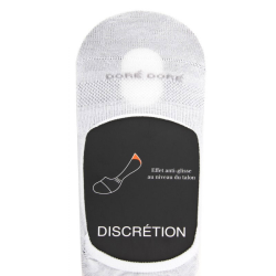 doré doré chaussettes Invisibles 2 Matières: Coton -Couleurs: Blan
