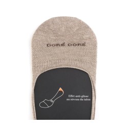 doré doré chaussettes Invisibles Détails : Invisibles -Couleurs: Beig