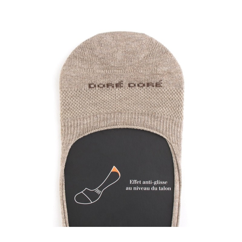 doré doré chaussettes Invisibles Détails : Invisibles -Couleurs: Beig