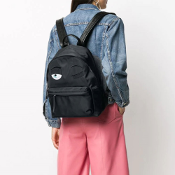 chiara ferragni sacs à dos BackPack Détails : Motifs -Matières: Cui...