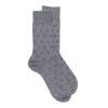 DD MOTIF CRAVATTE - CÔTON - GRIS