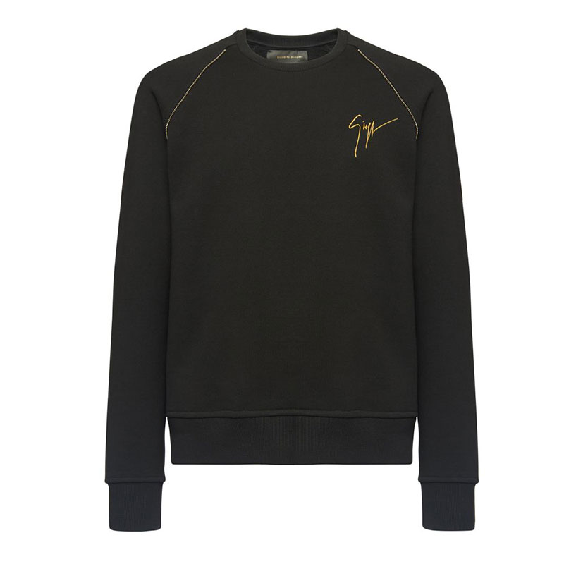 giuseppe zanotti pulls & gilets Sweat Col Rond Matières: Coton -Cou...