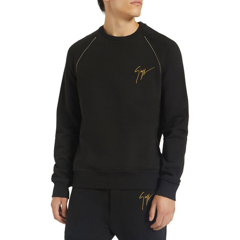giuseppe zanotti pulls & gilets Sweat Col Rond Matières: Coton -Cou...