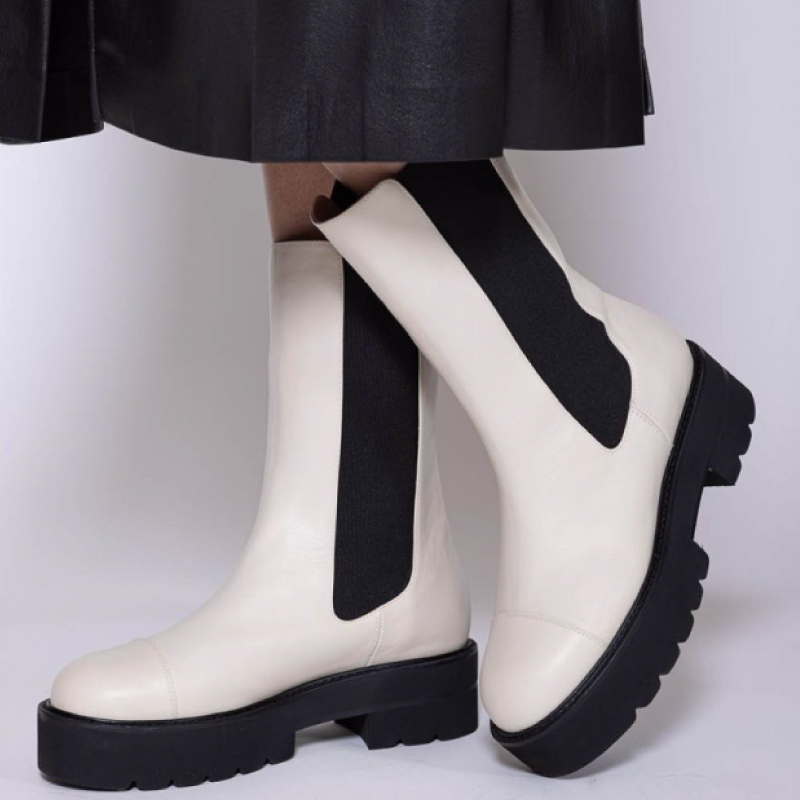 stuart weitzman boots & bottines Boots presley Détails : Élastique ...