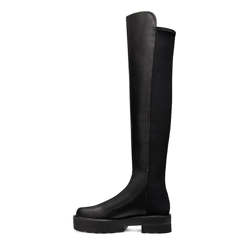 stuart weitzman bottes et cuissardes Bottes 5050 Lift Détails : Ove...