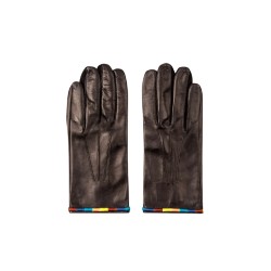 paul smith gants et bonnets Gants 204d Matières: Cuir -Couleurs: Marro