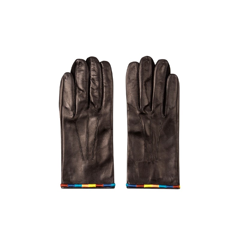 paul smith gants et bonnets Gants 204d Matières: Cuir -Couleurs: Marro