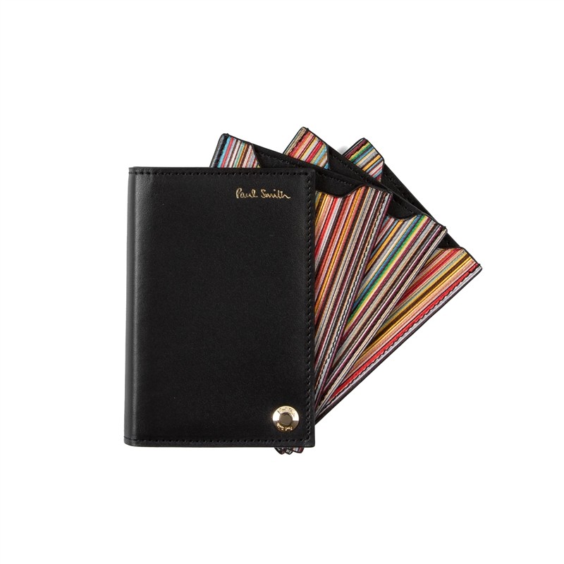 paul smith portefeuilles Portefeuille 3 Matières: Cuir -Couleurs: Noi